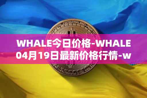 WHALE今日价格-WHALE04月19日最新价格行情-whale最新走势消息