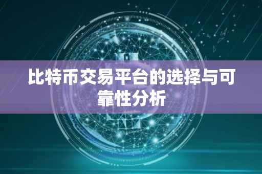 比特币交易平台的选择与可靠性分析