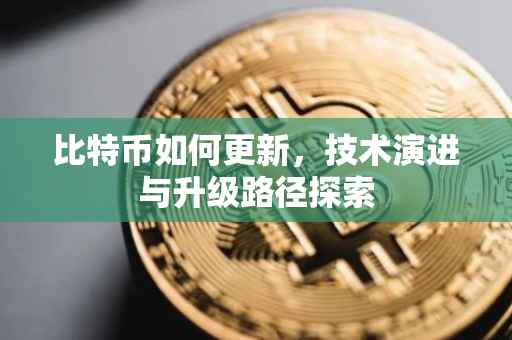 比特币如何更新，技术演进与升级路径探索