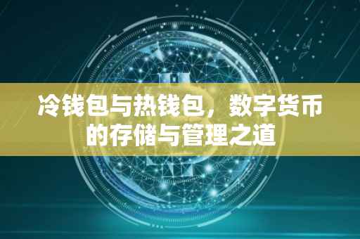冷钱包与热钱包，数字货币的存储与管理之道