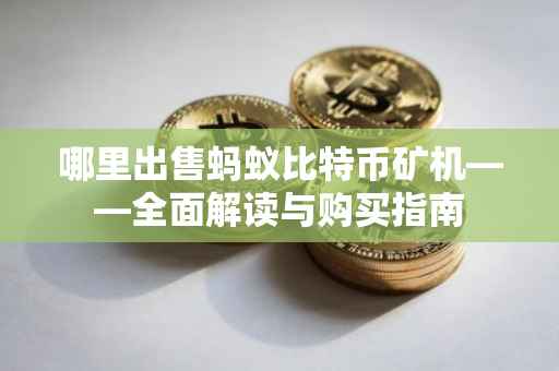 哪里出售蚂蚁比特币矿机——全面解读与购买指南