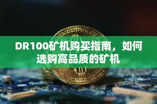 DR100矿机购买指南，如何选购高品质的矿机