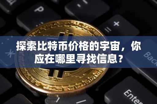 探索比特币价格的宇宙，你应在哪里寻找信息？