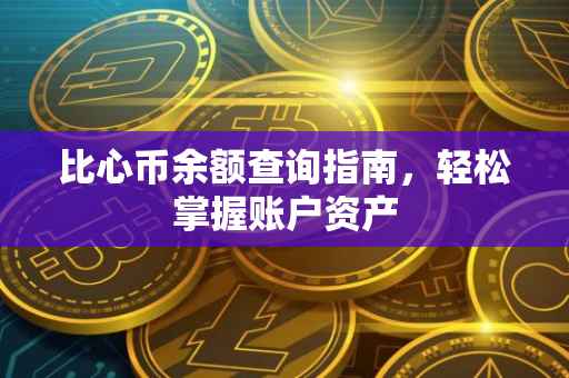 比心币余额查询指南，轻松掌握账户资产