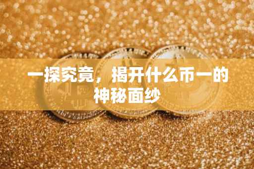 一探究竟，揭开什么币一的神秘面纱