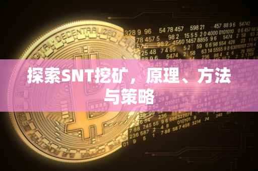 探索SNT挖矿，原理、方法与策略