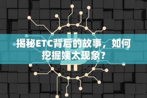 揭秘ETC背后的故事，如何挖掘姨太现象？