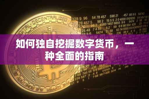 如何独自挖掘数字货币，一种全面的指南