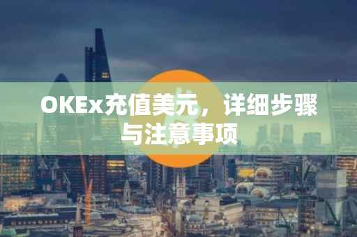 OKEx充值美元，详细步骤与注意事项