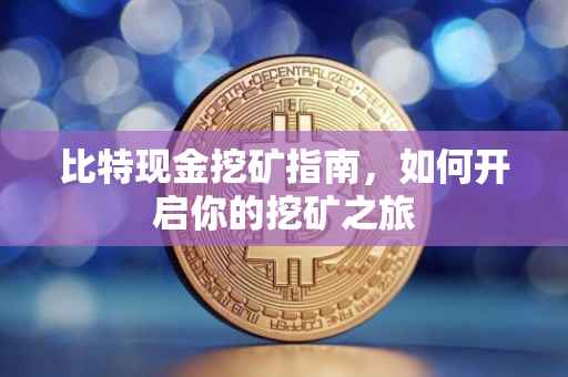 比特现金挖矿指南，如何开启你的挖矿之旅