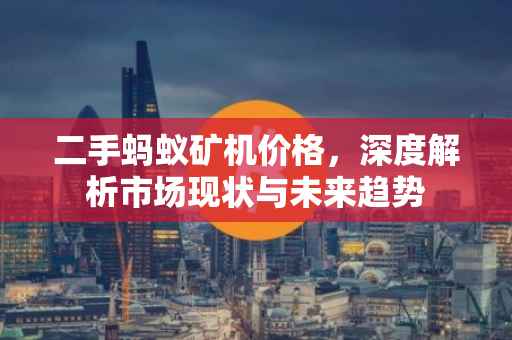 二手蚂蚁矿机价格，深度解析市场现状与未来趋势