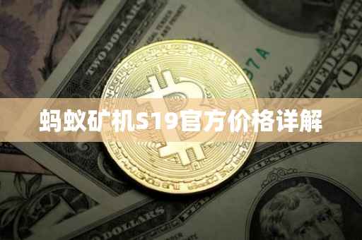 蚂蚁矿机S19官方价格详解