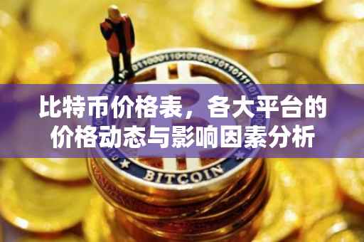 比特币价格表，各大平台的价格动态与影响因素分析