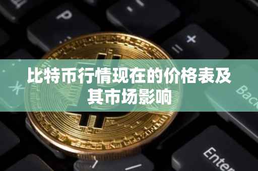 比特币行情现在的价格表及其市场影响