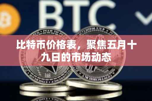 比特币价格表，聚焦五月十九日的市场动态