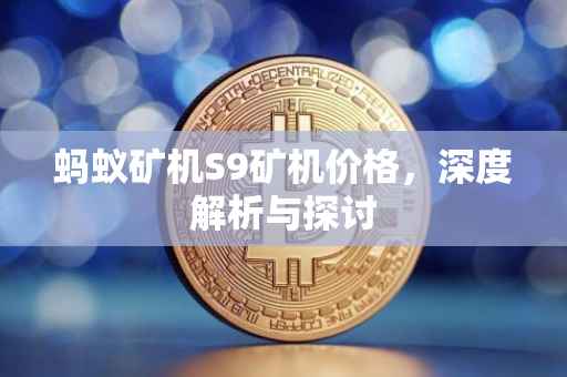 蚂蚁矿机S9矿机价格，深度解析与探讨