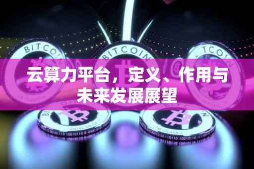 云算力平台，定义、作用与未来发展展望