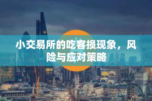 小交易所的吃客损现象，风险与应对策略