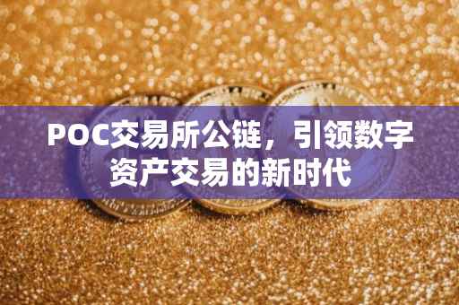 POC交易所公链，引领数字资产交易的新时代