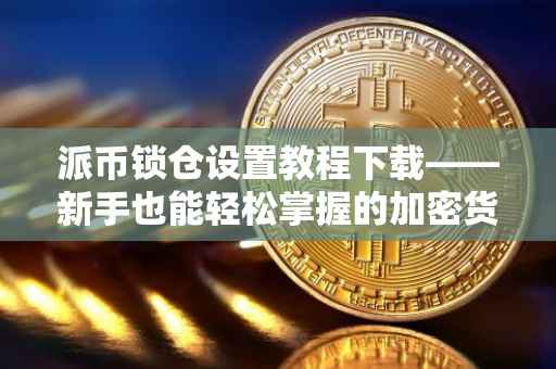 派币锁仓设置教程下载——新手也能轻松掌握的加密货币安全存储方法