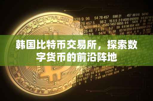 韩国比特币交易所，探索数字货币的前沿阵地