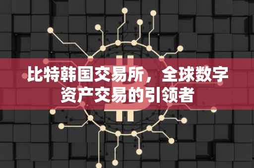 比特韩国交易所，全球数字资产交易的引领者