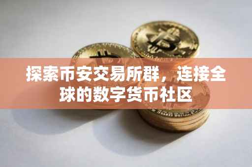 探索币安交易所群，连接全球的数字货币社区