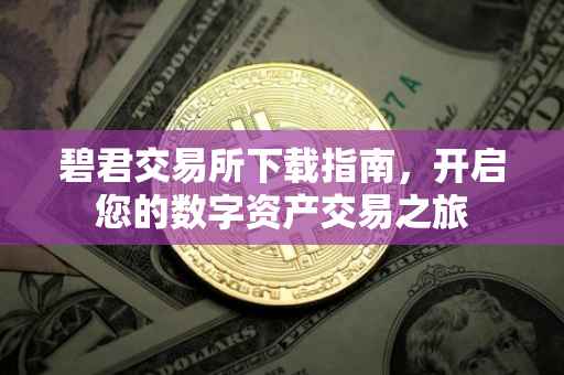 碧君交易所下载指南，开启您的数字资产交易之旅