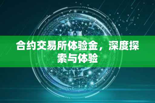 合约交易所体验金，深度探索与体验