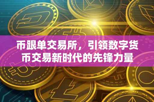 币跟单交易所，引领数字货币交易新时代的先锋力量