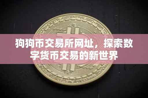 狗狗币交易所网址，探索数字货币交易的新世界