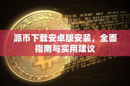 派币下载安卓版安装，全面指南与实用建议