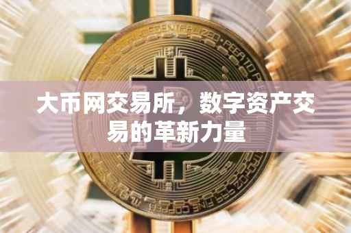 大币网交易所，数字资产交易的革新力量