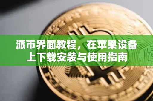 派币界面教程，在苹果设备上下载安装与使用指南