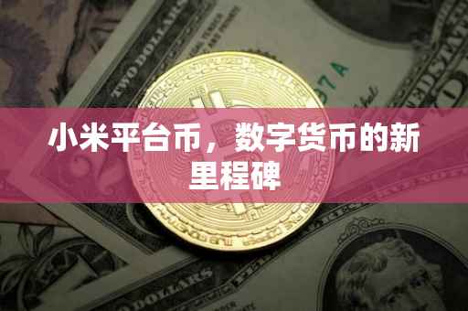 小米平台币，数字货币的新里程碑