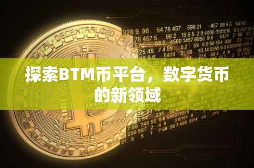 探索BTM币平台，数字货币的新领域