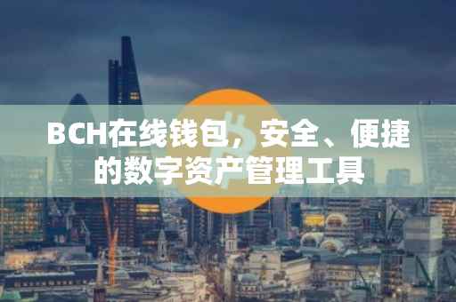 BCH在线钱包，安全、便捷的数字资产管理工具