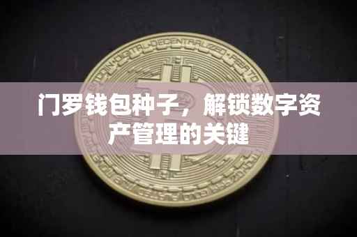 门罗钱包种子，解锁数字资产管理的关键