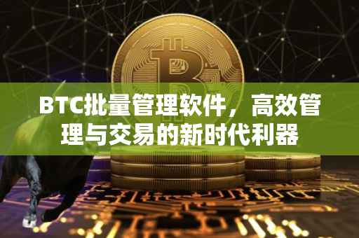 BTC批量管理软件，高效管理与交易的新时代利器