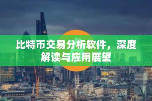比特币交易分析软件，深度解读与应用展望