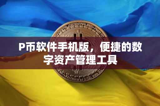 P币软件手机版，便捷的数字资产管理工具