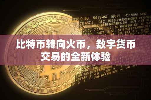 比特币转向火币，数字货币交易的全新体验