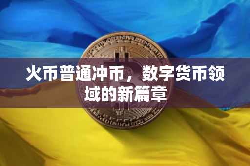 火币普通冲币，数字货币领域的新篇章