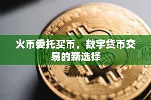 火币委托买币，数字货币交易的新选择