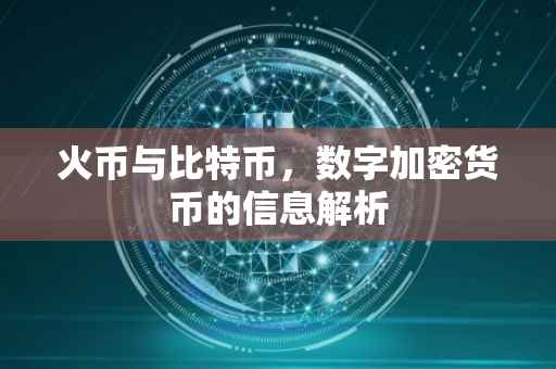 火币与比特币，数字加密货币的信息解析