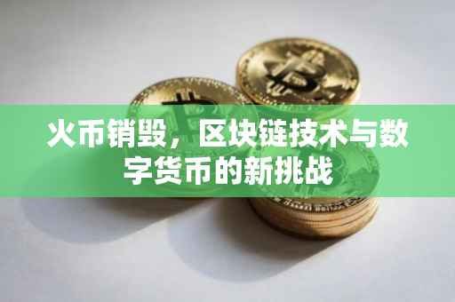火币销毁，区块链技术与数字货币的新挑战