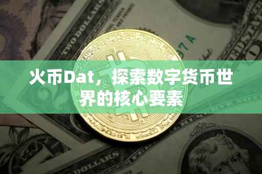 火币Dat，探索数字货币世界的核心要素