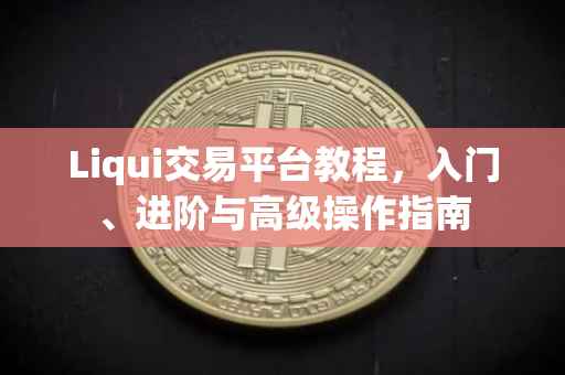 Liqui交易平台教程，入门、进阶与高级操作指南