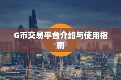 G币交易平台介绍与使用指南