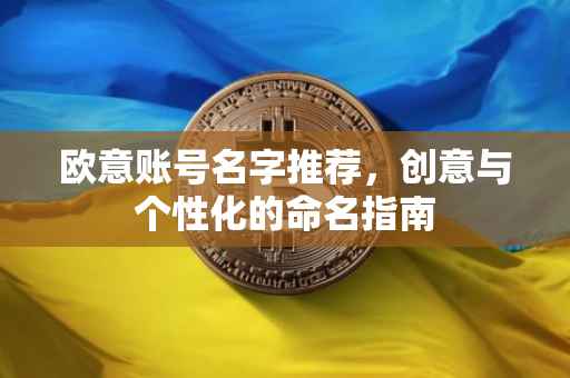 欧意账号名字推荐，创意与个性化的命名指南